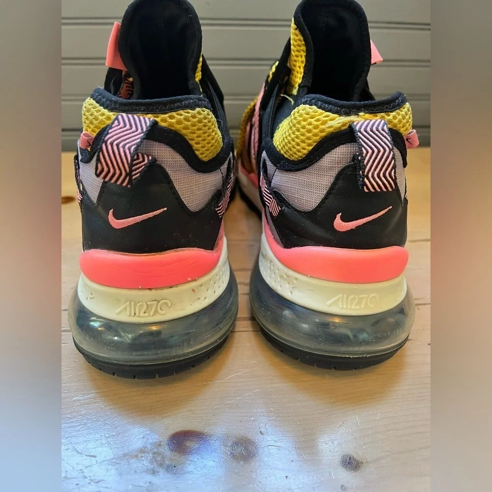 Nike Air Max 270 Bowfin “Atomic Violet” Men’s Purple Yellow Black Size 12